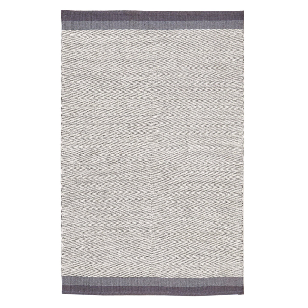 Elston Cotton Rug - Mist Grey - 120cm X 170cm
