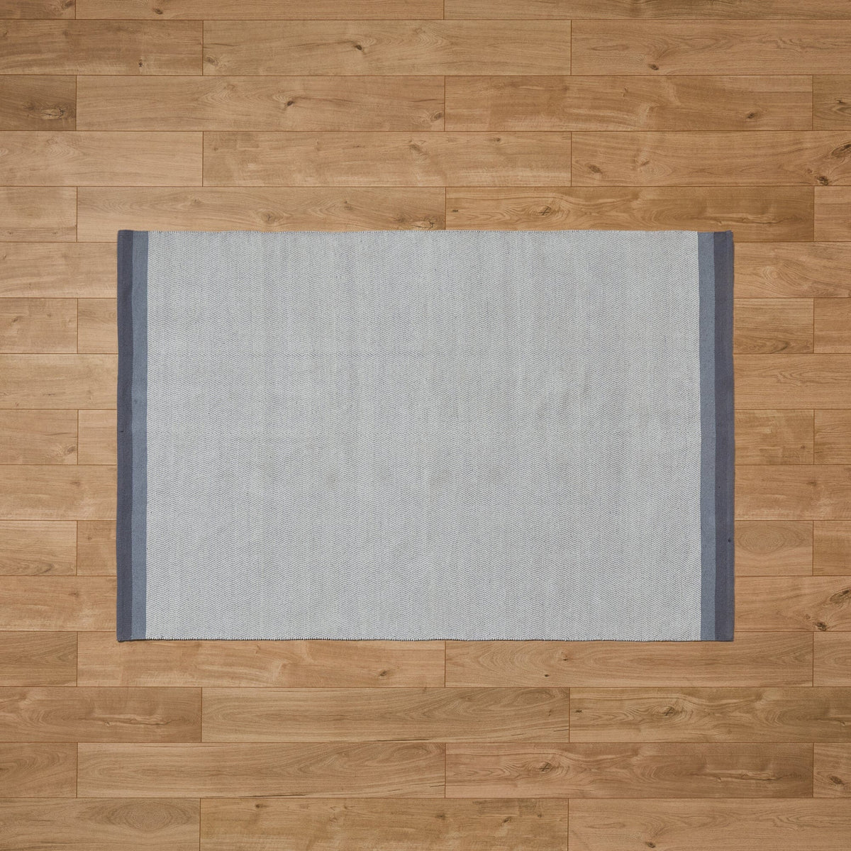 Outlet - Elston Cotton Rug - Mist Grey - 160cm x 230cm