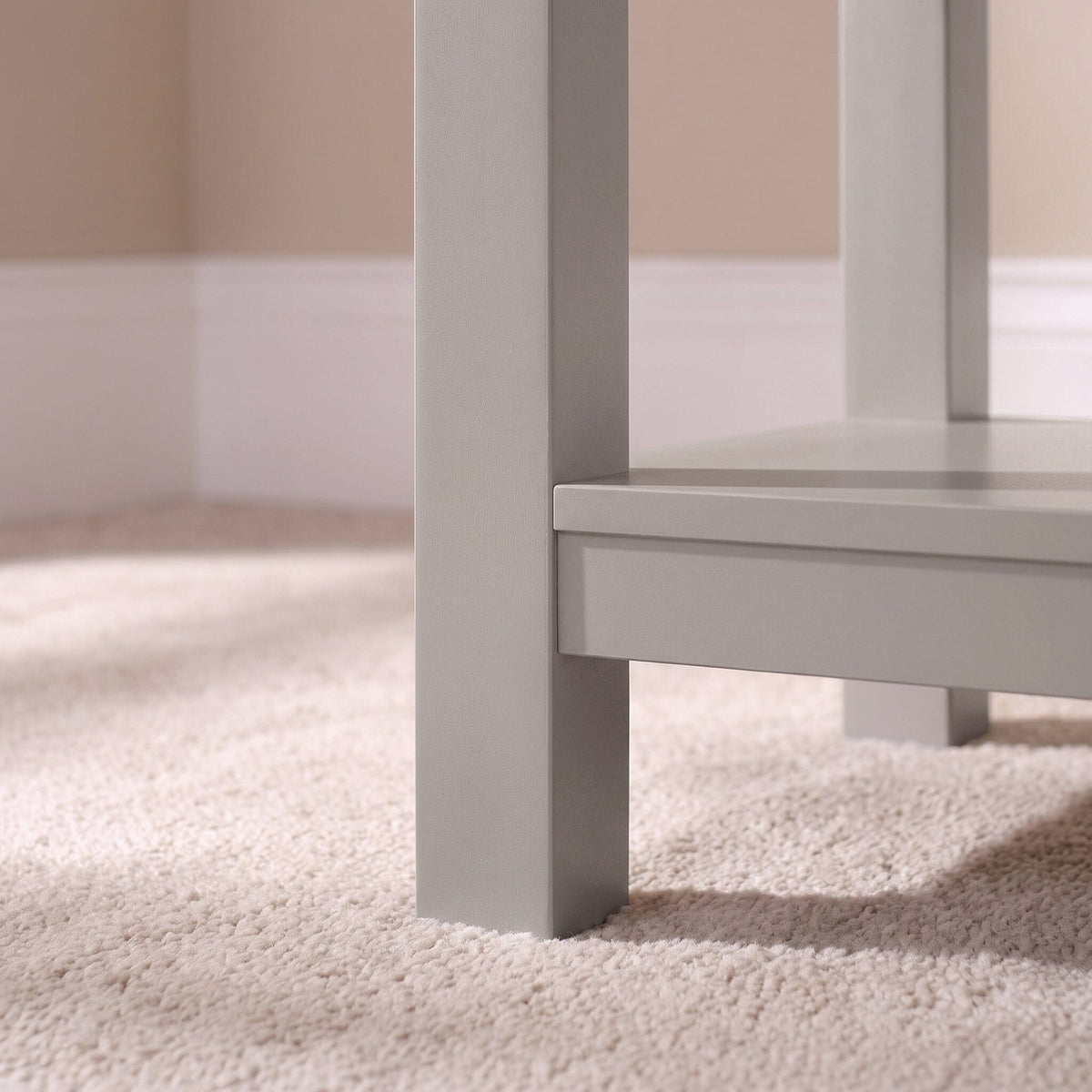 Bampton Stone Grey Side Table