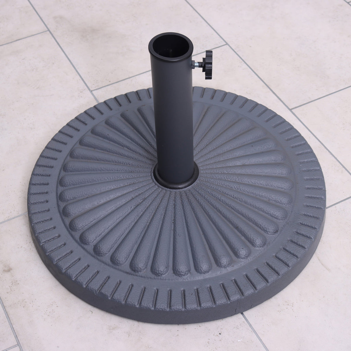 14kg Poly Resin Parasol Base