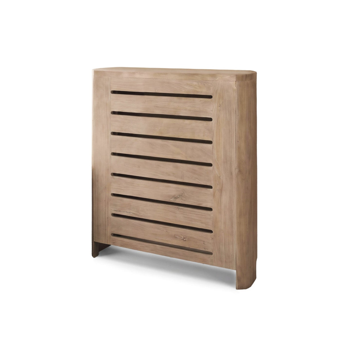Asha Small Radiator Cover - Chalked Mango Wood