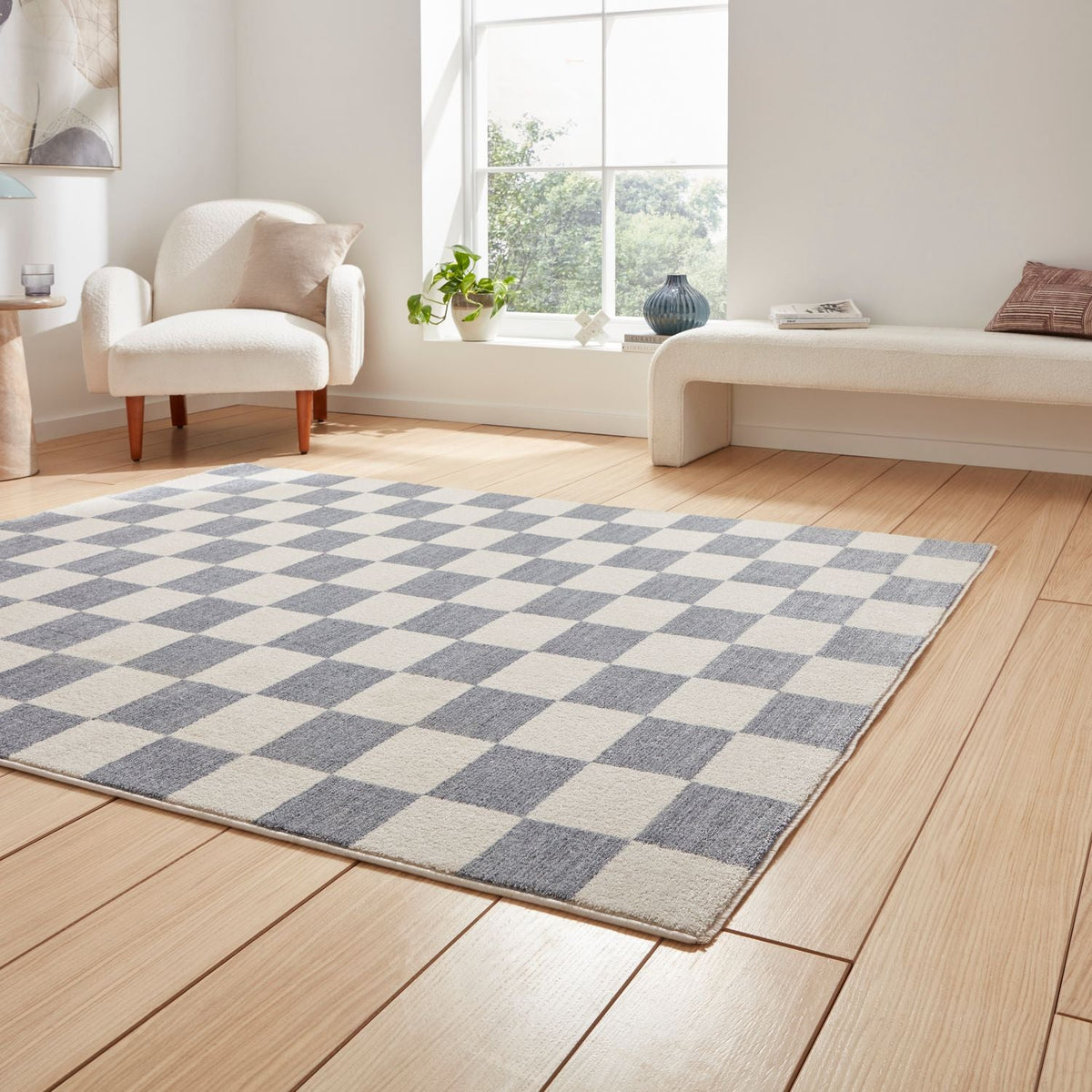 Norwood Checkerboard Rug