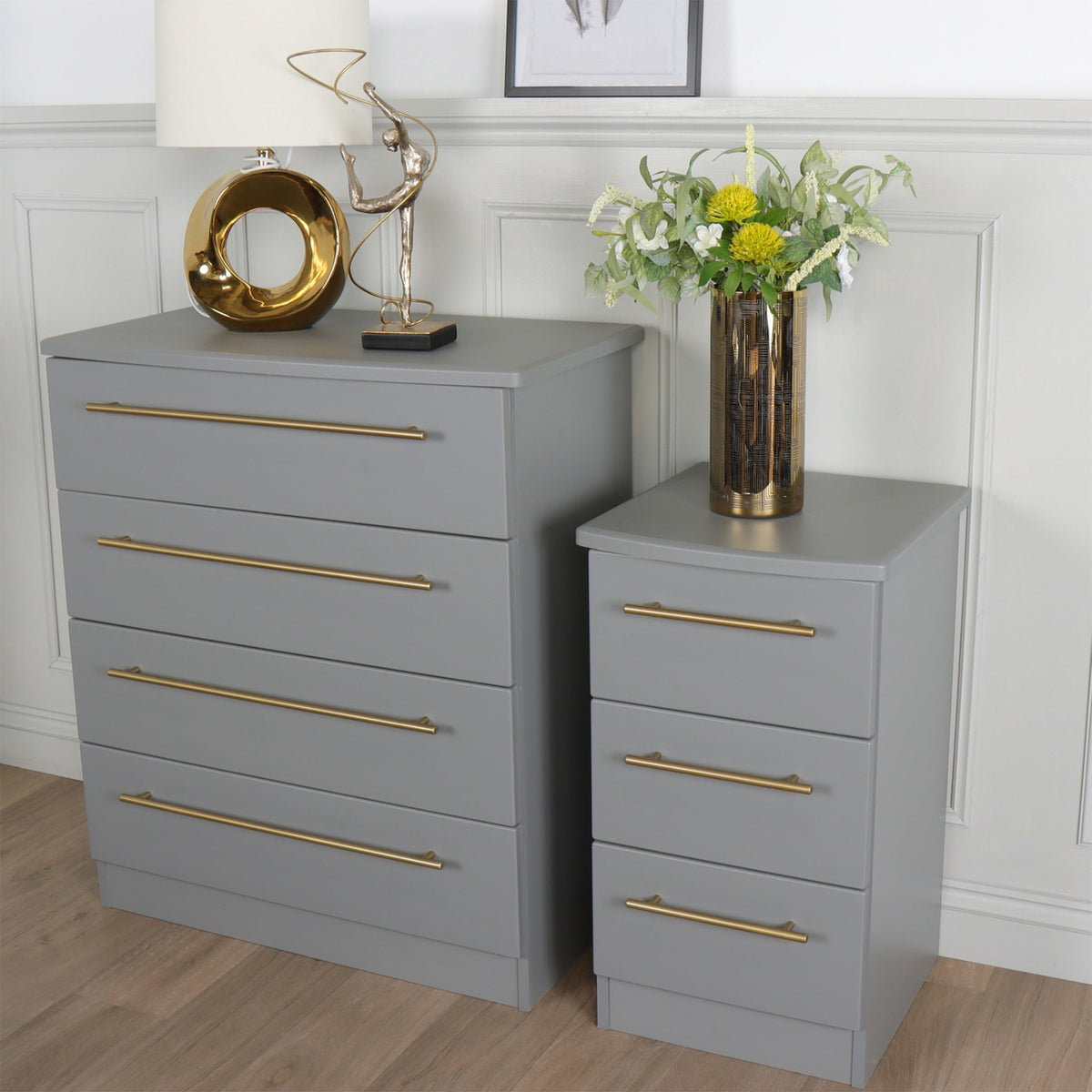 Bramham 3 Piece Bedroom Furniture Set