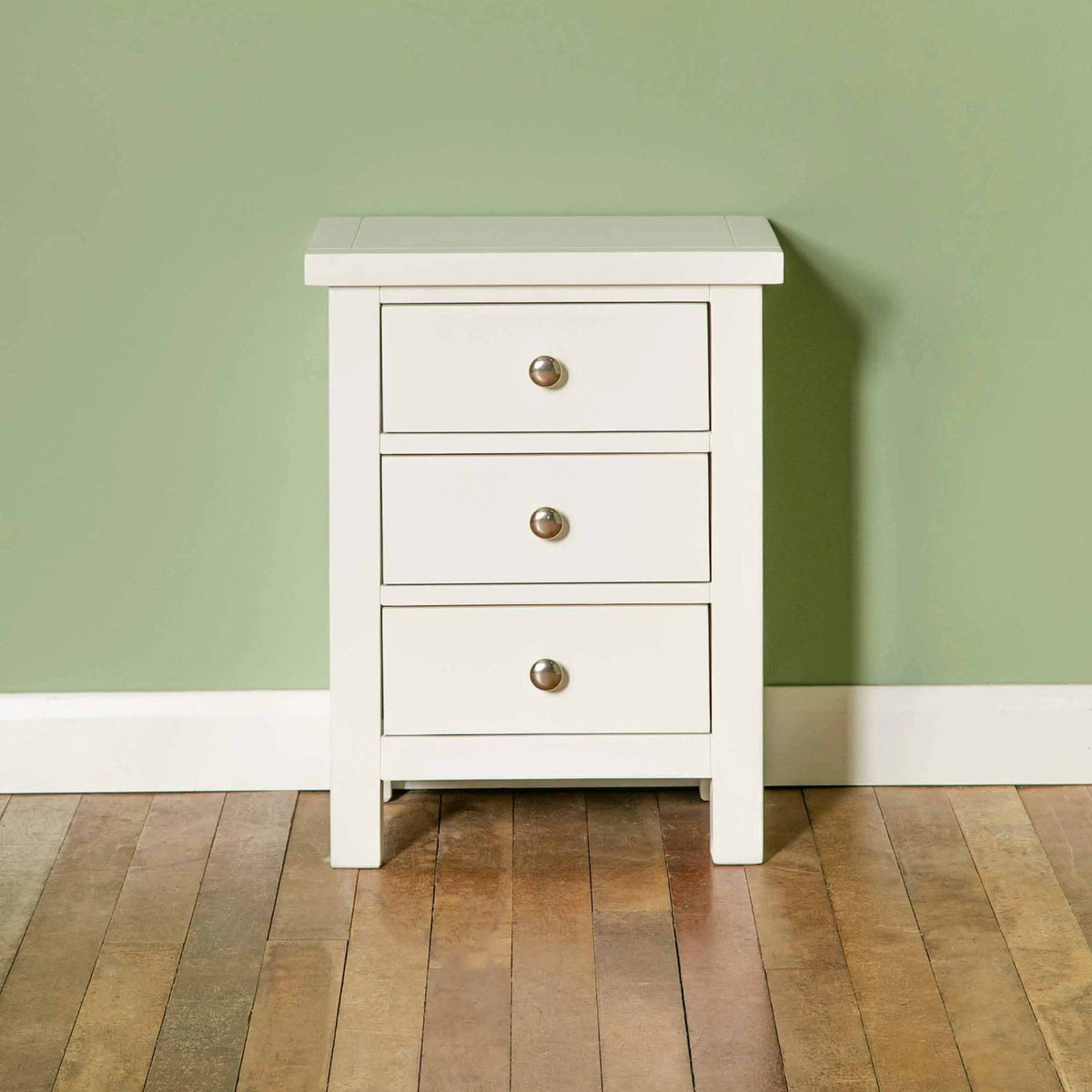 Cornish 3 Drawer Bedside Table