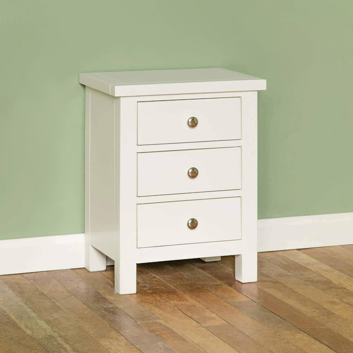 Cornish 3 Drawer Bedside Table