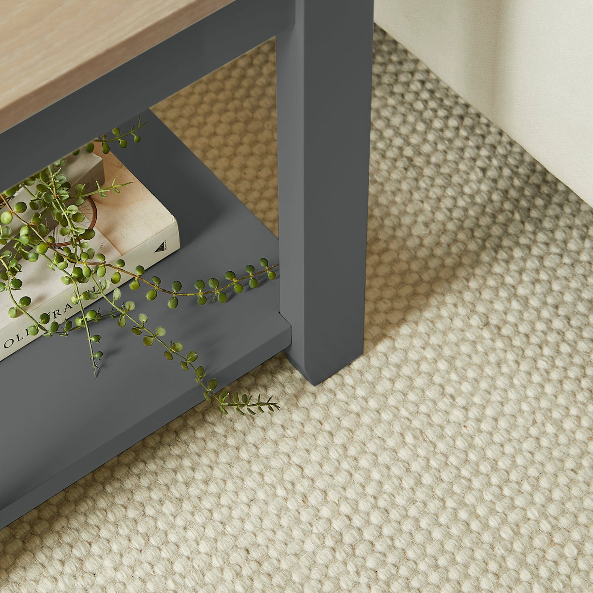OUTLET - Chatsworth Slate Grey Side Table
