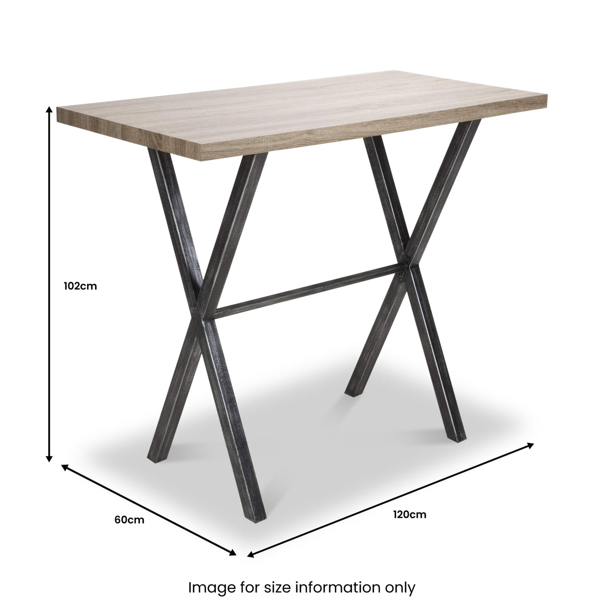 Calstock 120cm Breakfast Bar Table