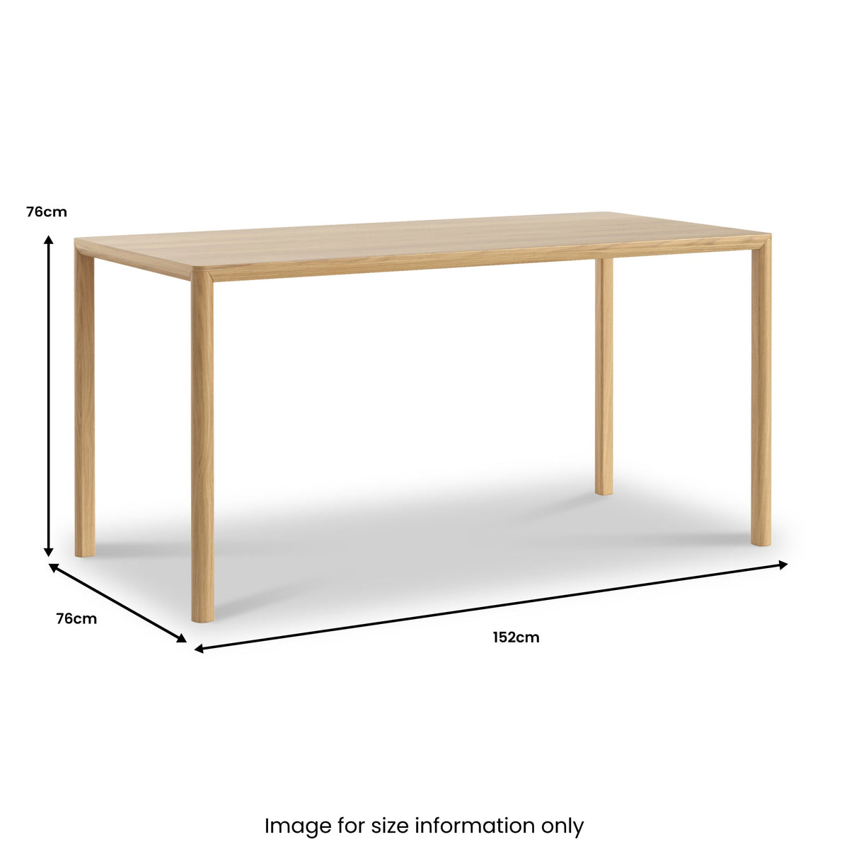 Carnon Oak Dining Table