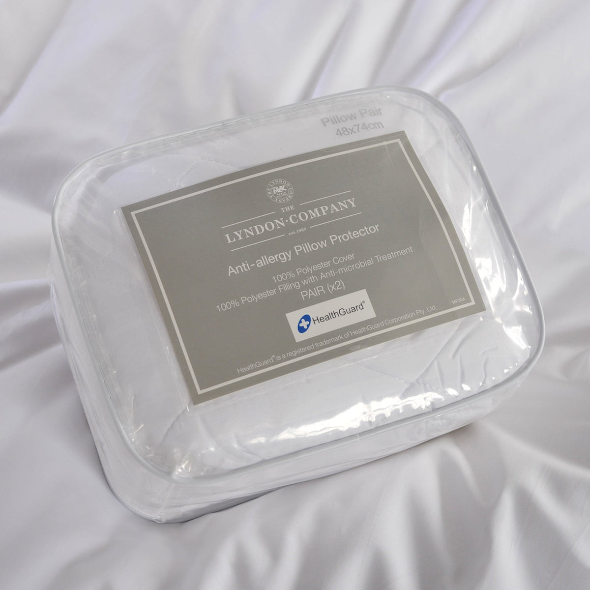 Anti Allergy Pillow Protector Pair
