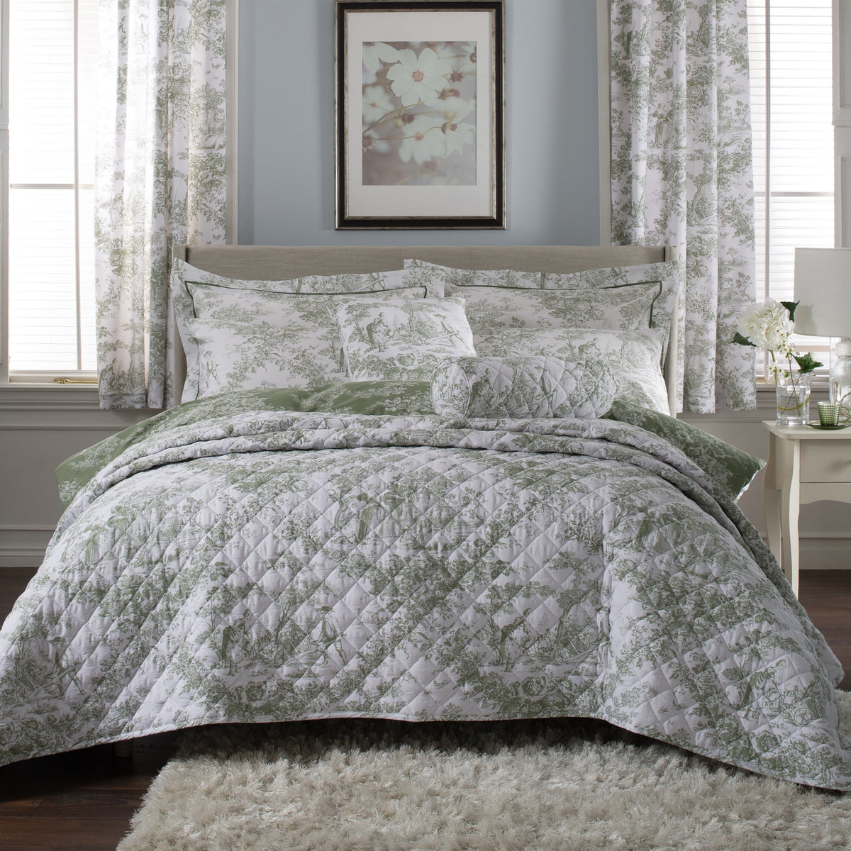 Toile De Jouy Curtains