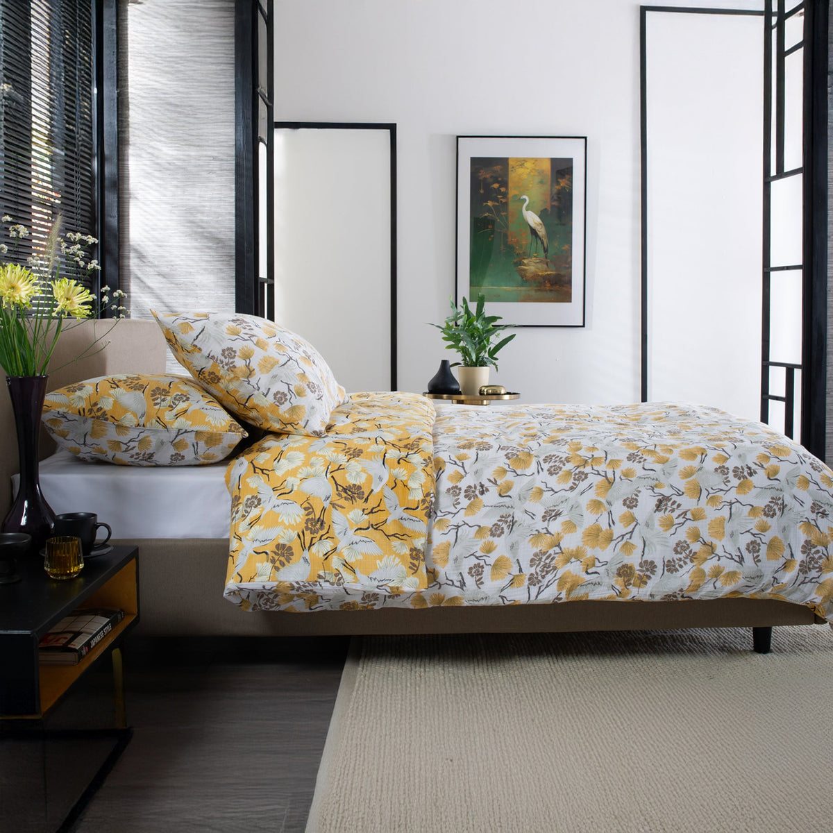 Tanchozuru Duvet Set