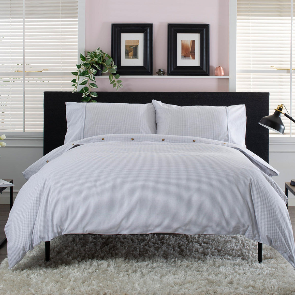 Gingham Duvet Set