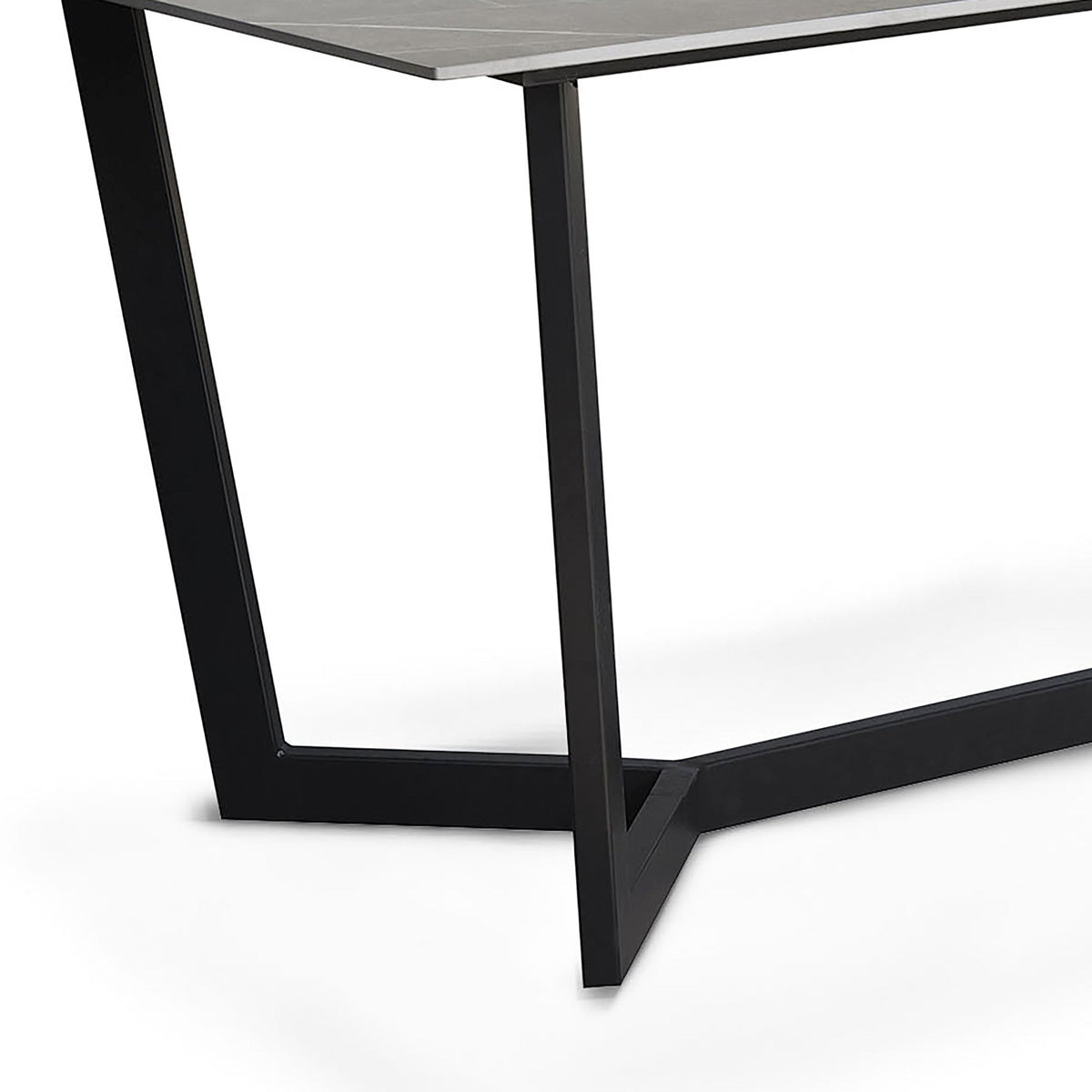 Harley Grey 160cm Ceramic Dining Table