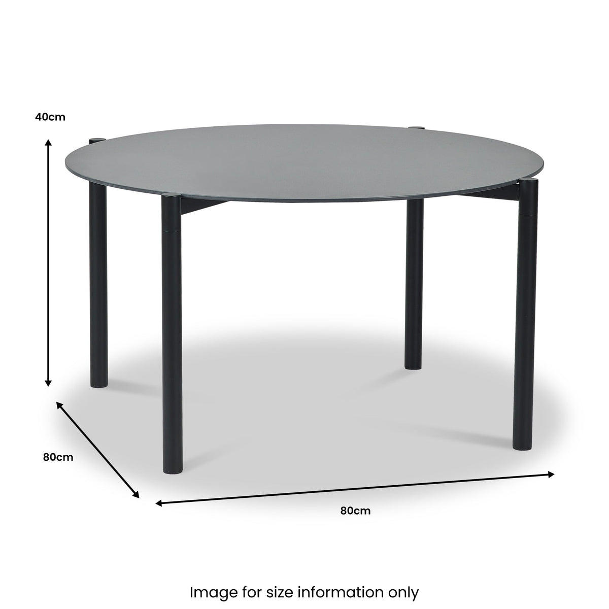 Dalston Black Coffee Table
