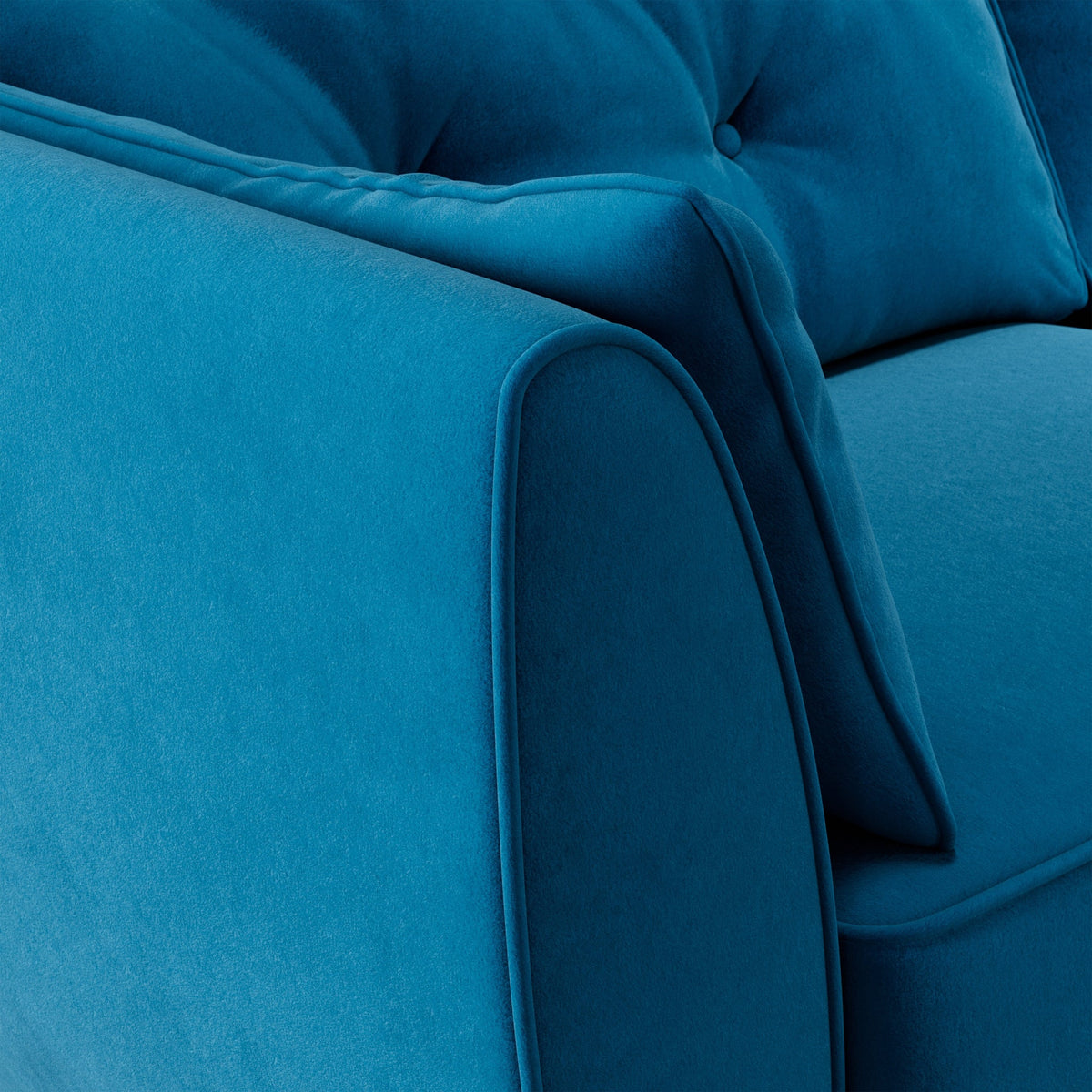 Edison Velvet 3 Seater Sofa