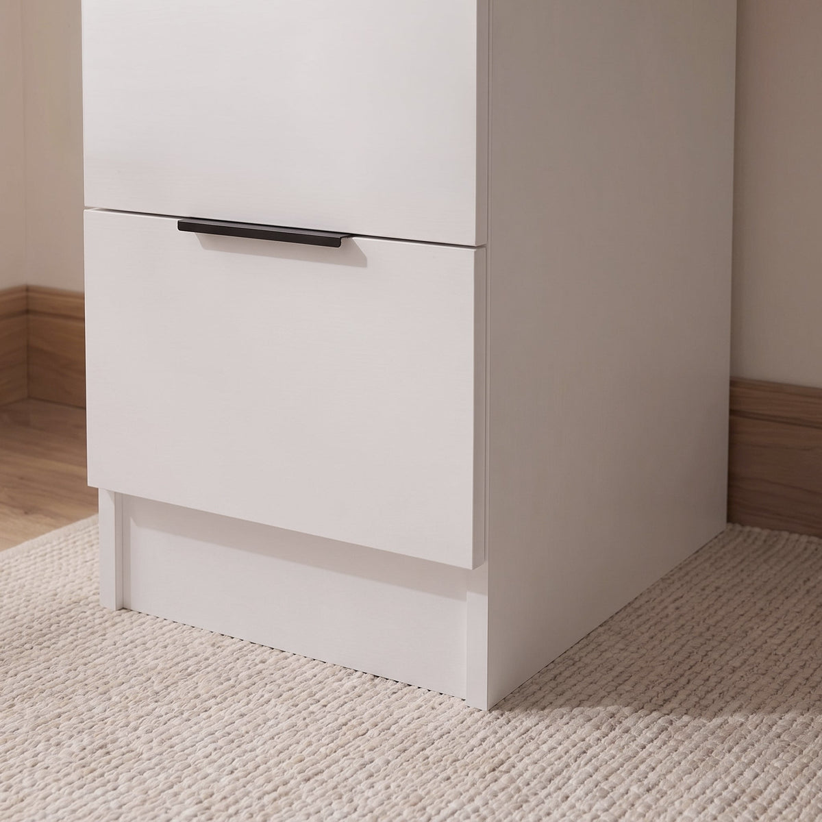 Essie 3 Drawer Desk - White