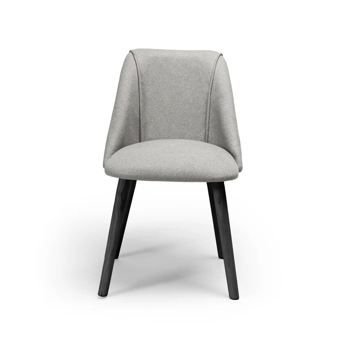 OUTLET - Freya Fossil Dining Chairs - Set of 2 - Black Oak Legs