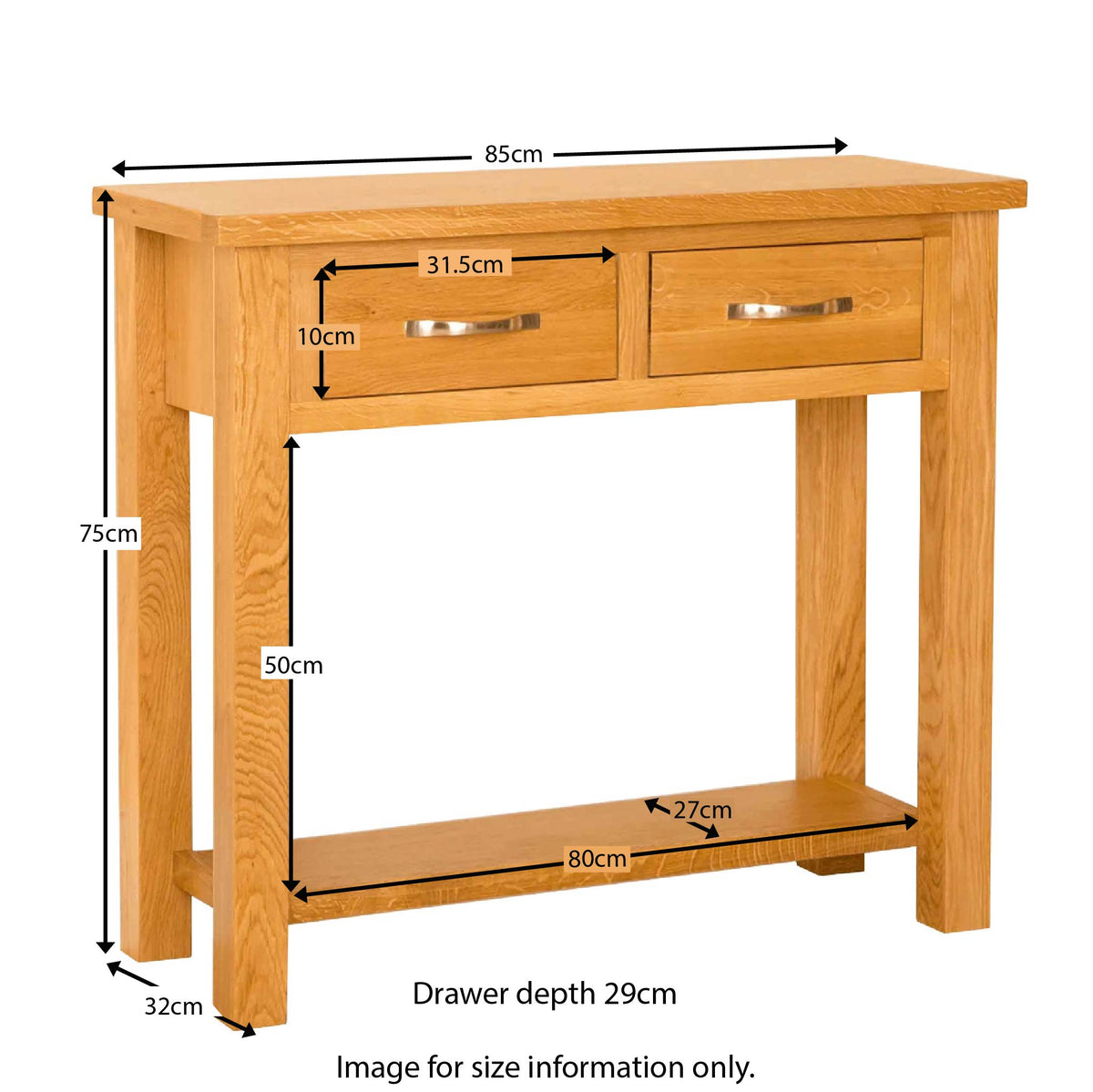 Newlyn Oak Console Table