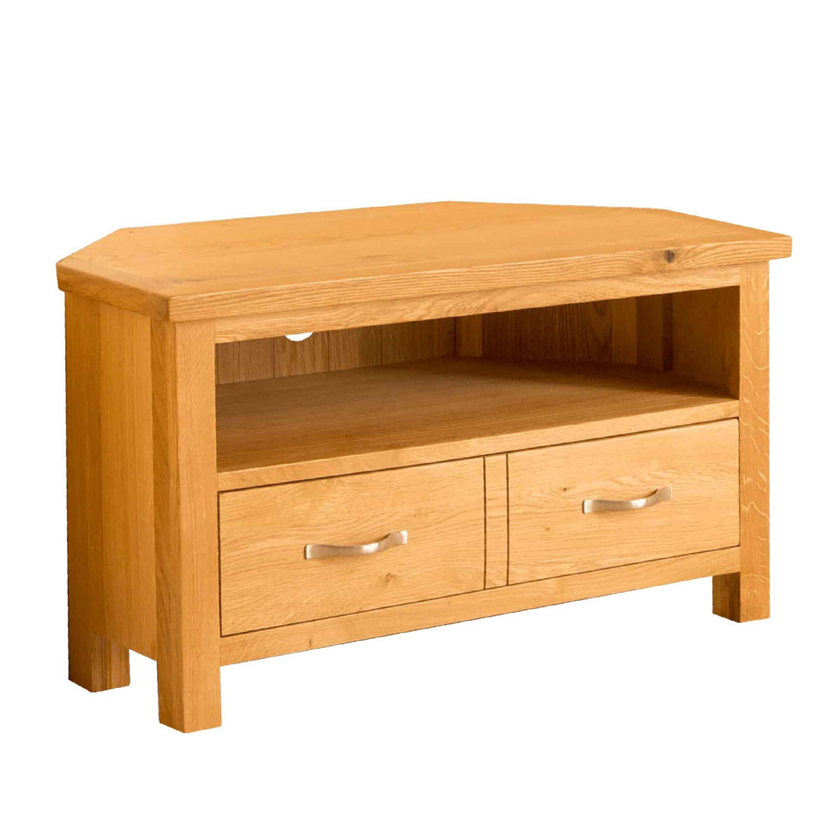 Newlyn Oak Corner TV Stand