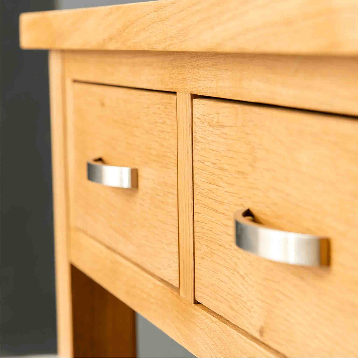 London Oak Console Table