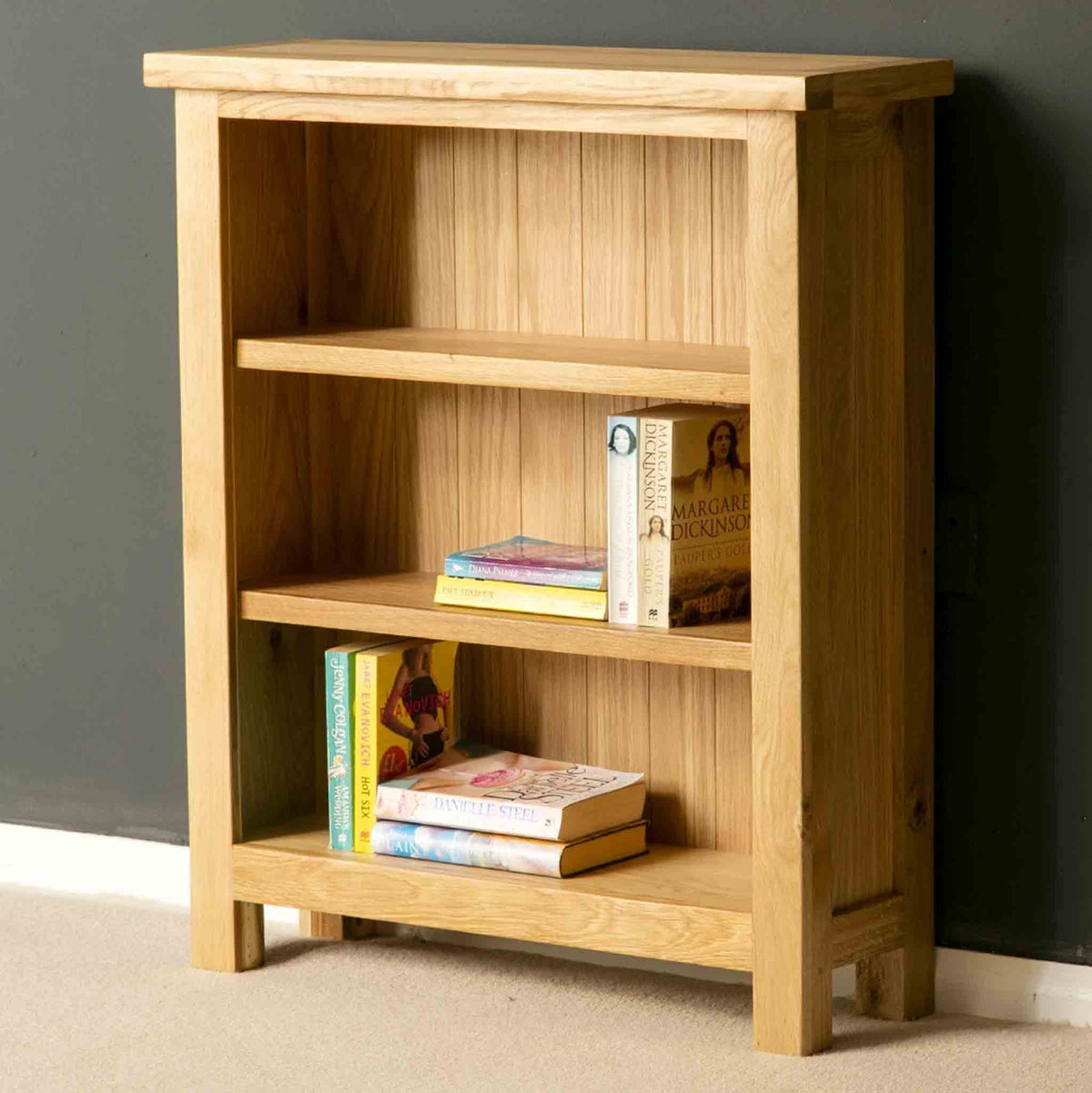 London Oak Small Bookcase