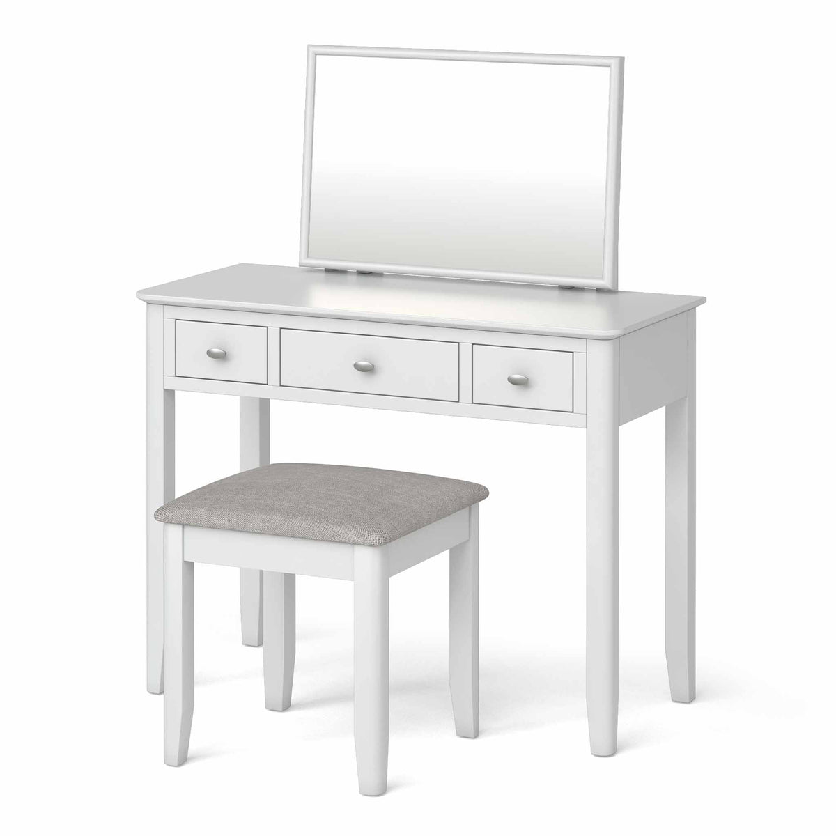 Chester White Dressing Table Set