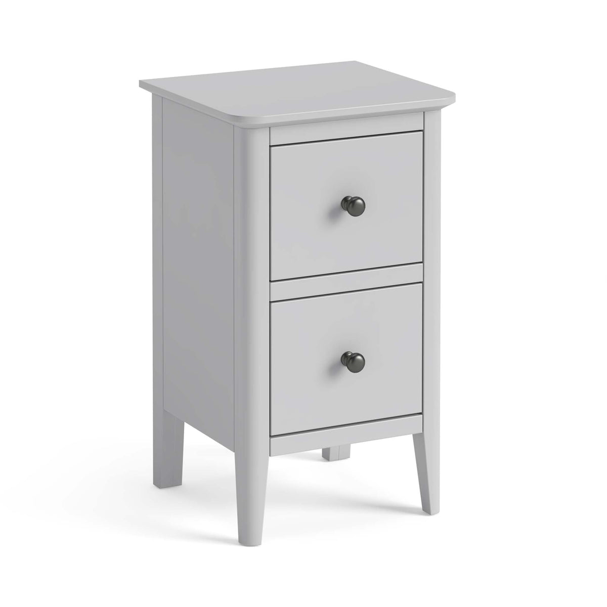 Elgin Grey Narrow Bedside Table