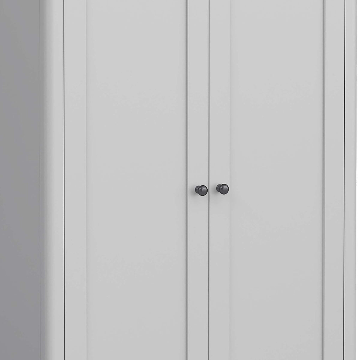 Elgin Grey Double Wardrobe
