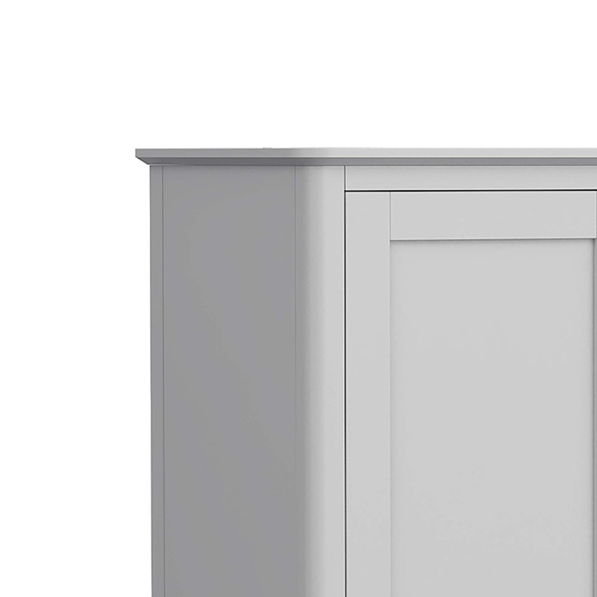 Elgin Grey Double Wardrobe