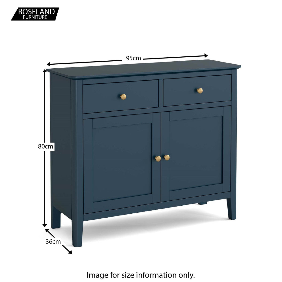 Stirling Blue Small Sideboard