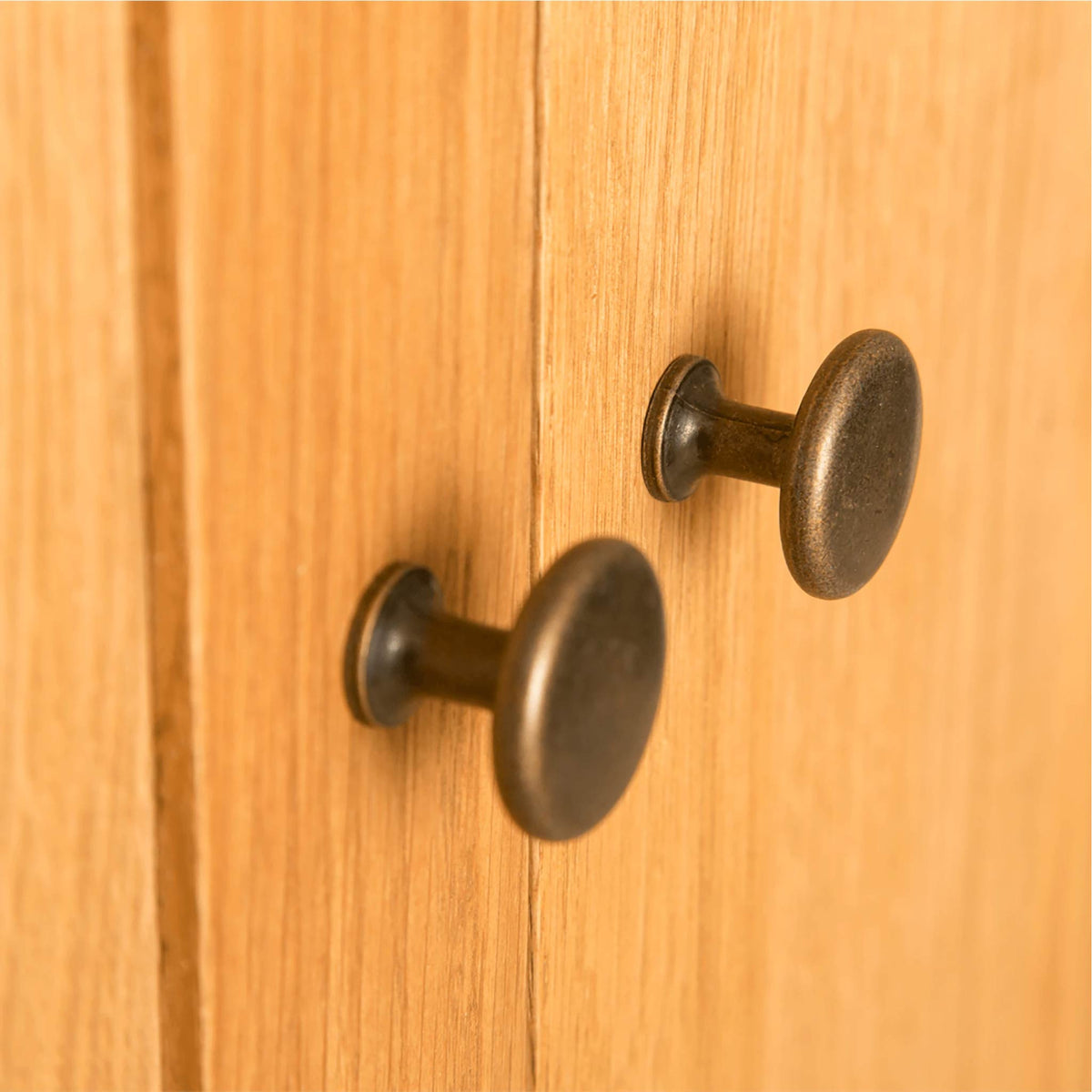 Lanner Oak Triple Wardrobe & Drawers