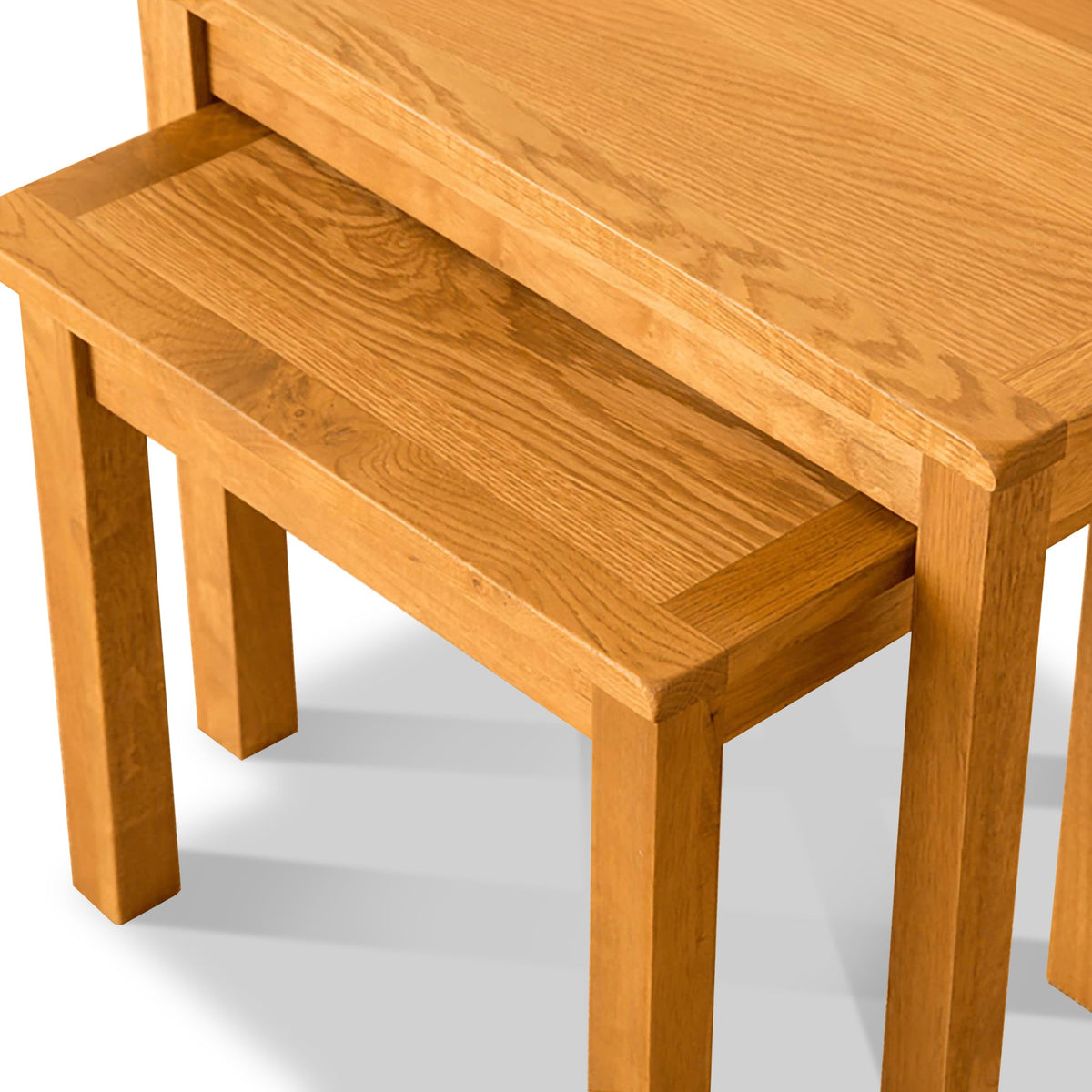Lanner Oak Nest of Tables