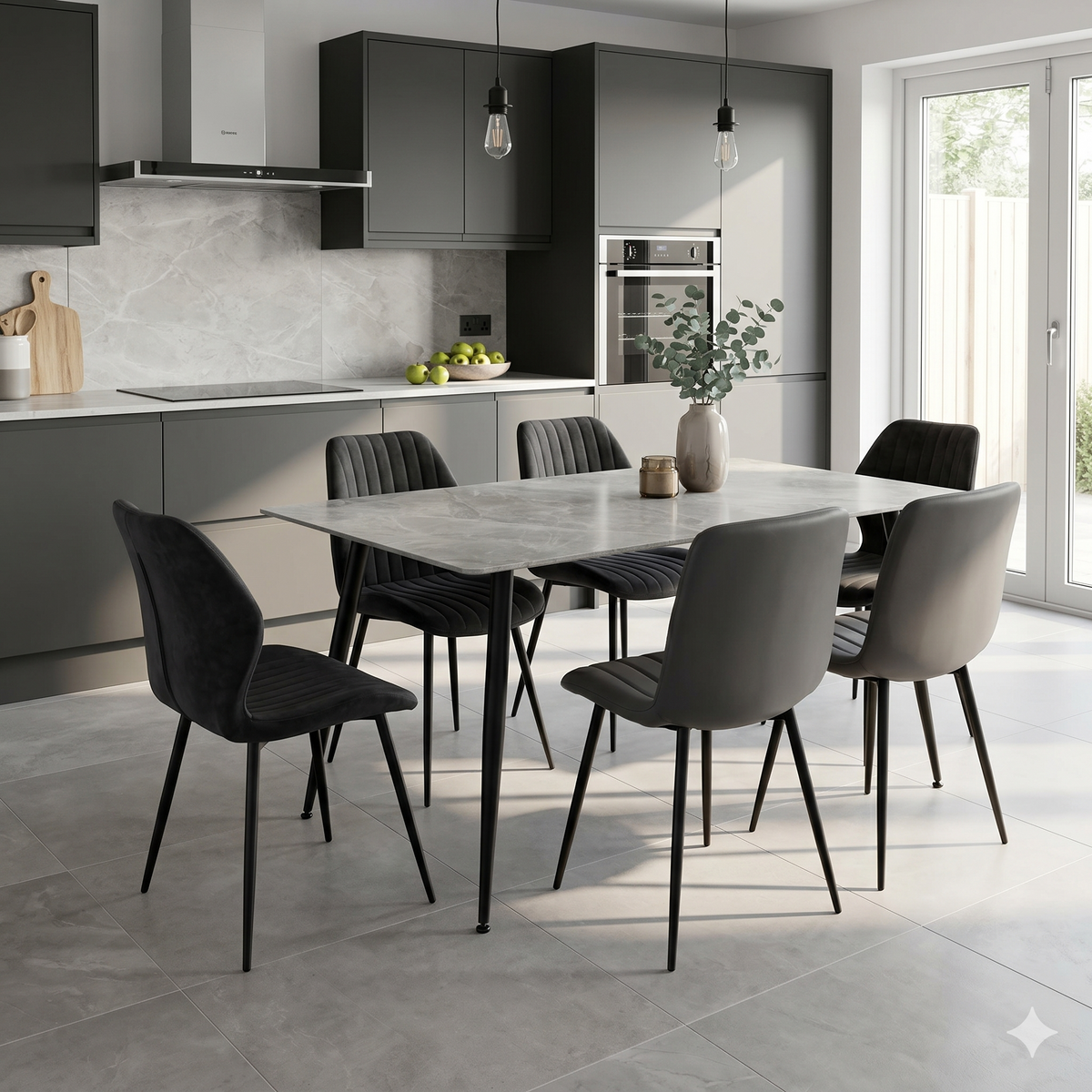 Kadison 130cm Sintered Stone Dining Table