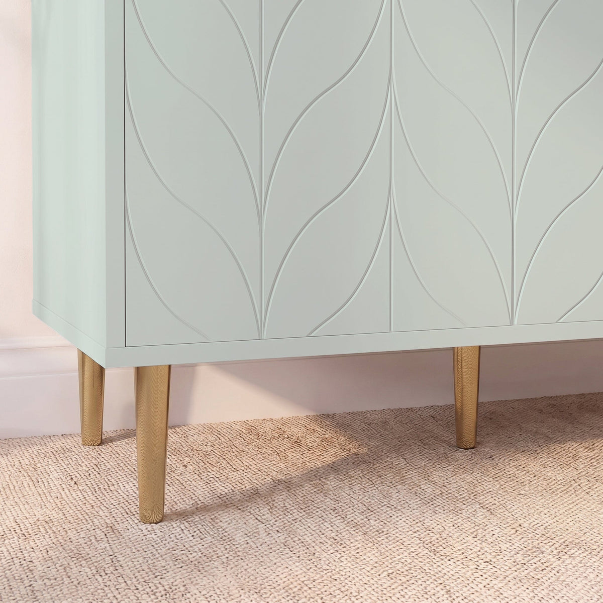 Gloria 3 Door Large Sideboard - Sage