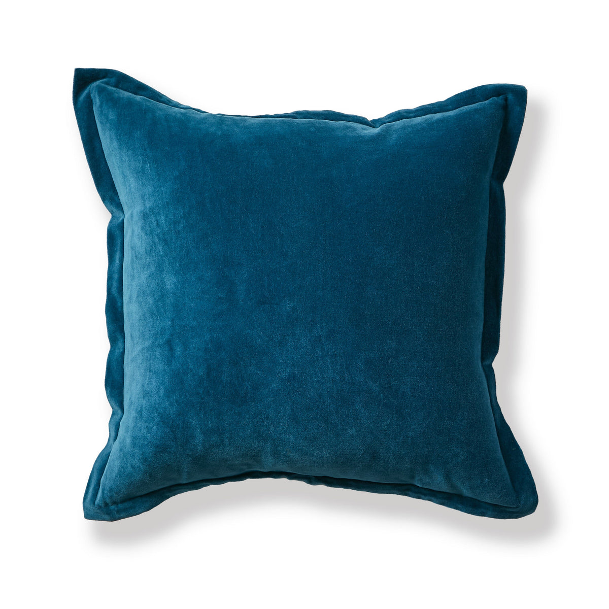 Holbeck 45x45cm Velvet Cushion Cover - Teal