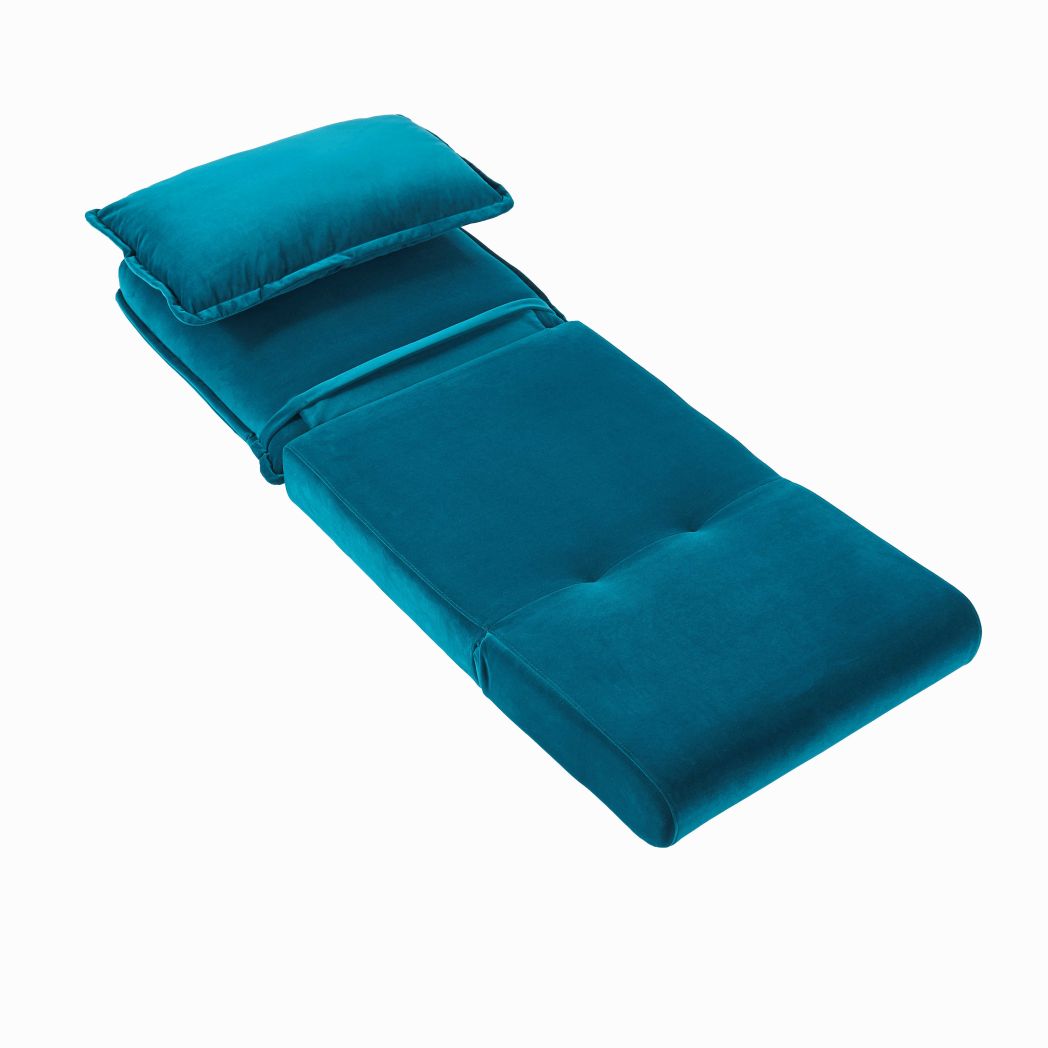 Harlow Single Sofa Bed - Soft Teal