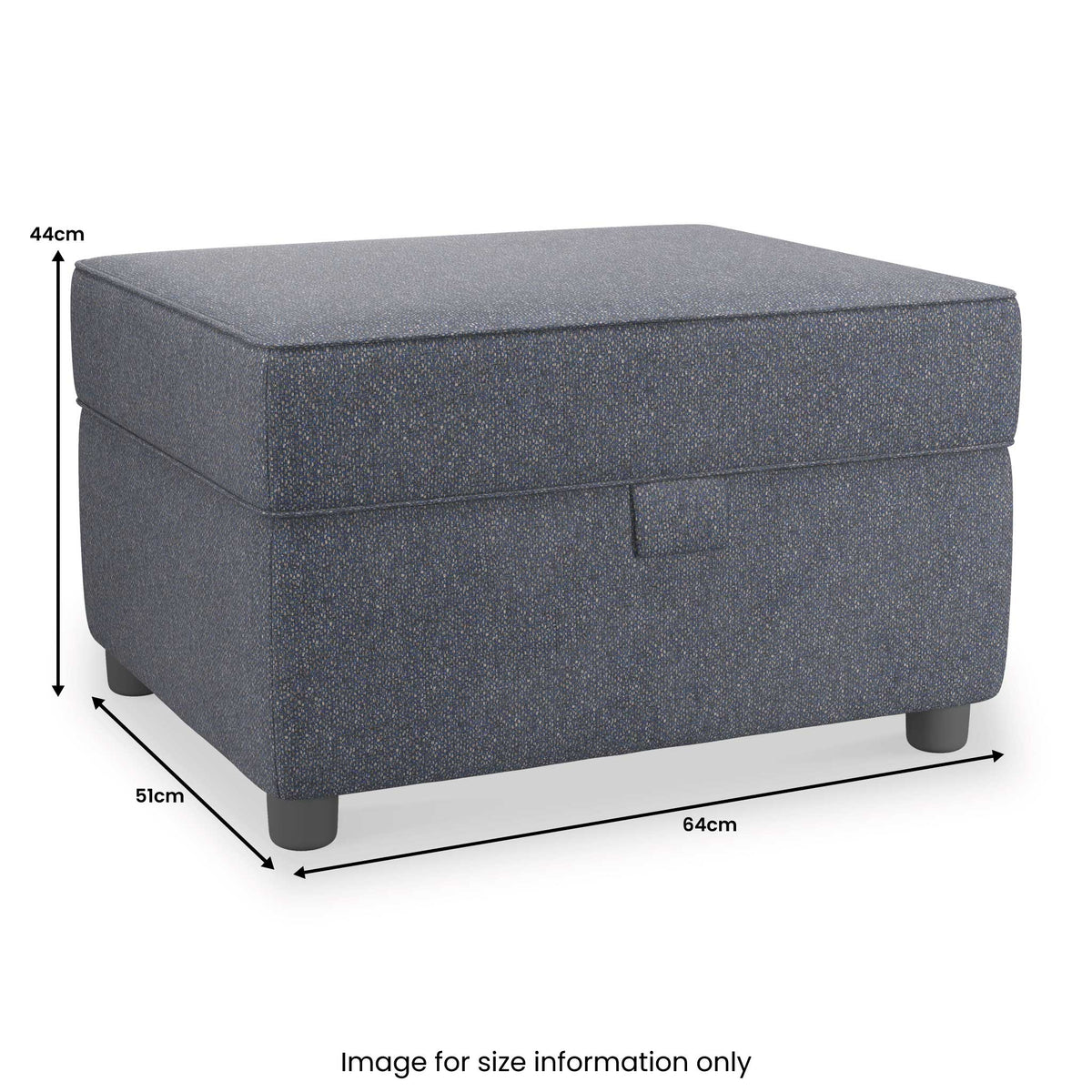 Harry Small Storage Footstool