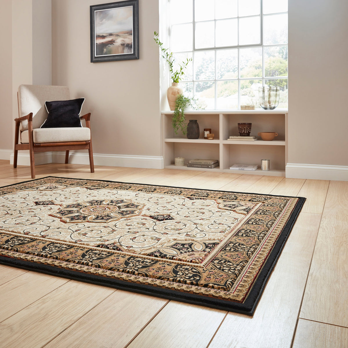 Holden Oriental Stain Resistant Rug