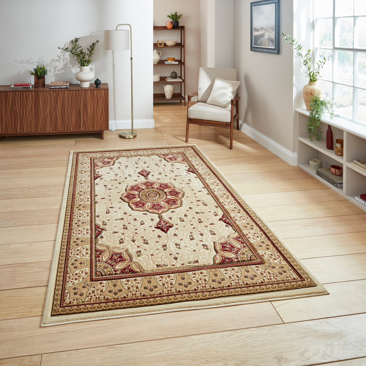 Holden Oriental Stain Resistant Rug