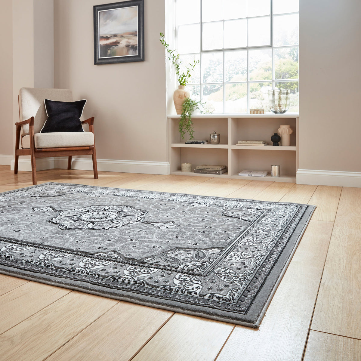 Holden Oriental Stain Resistant Rug