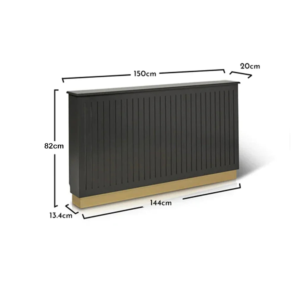 OUTLET - Iliana Large Radiator Cover in Charcoal Grey