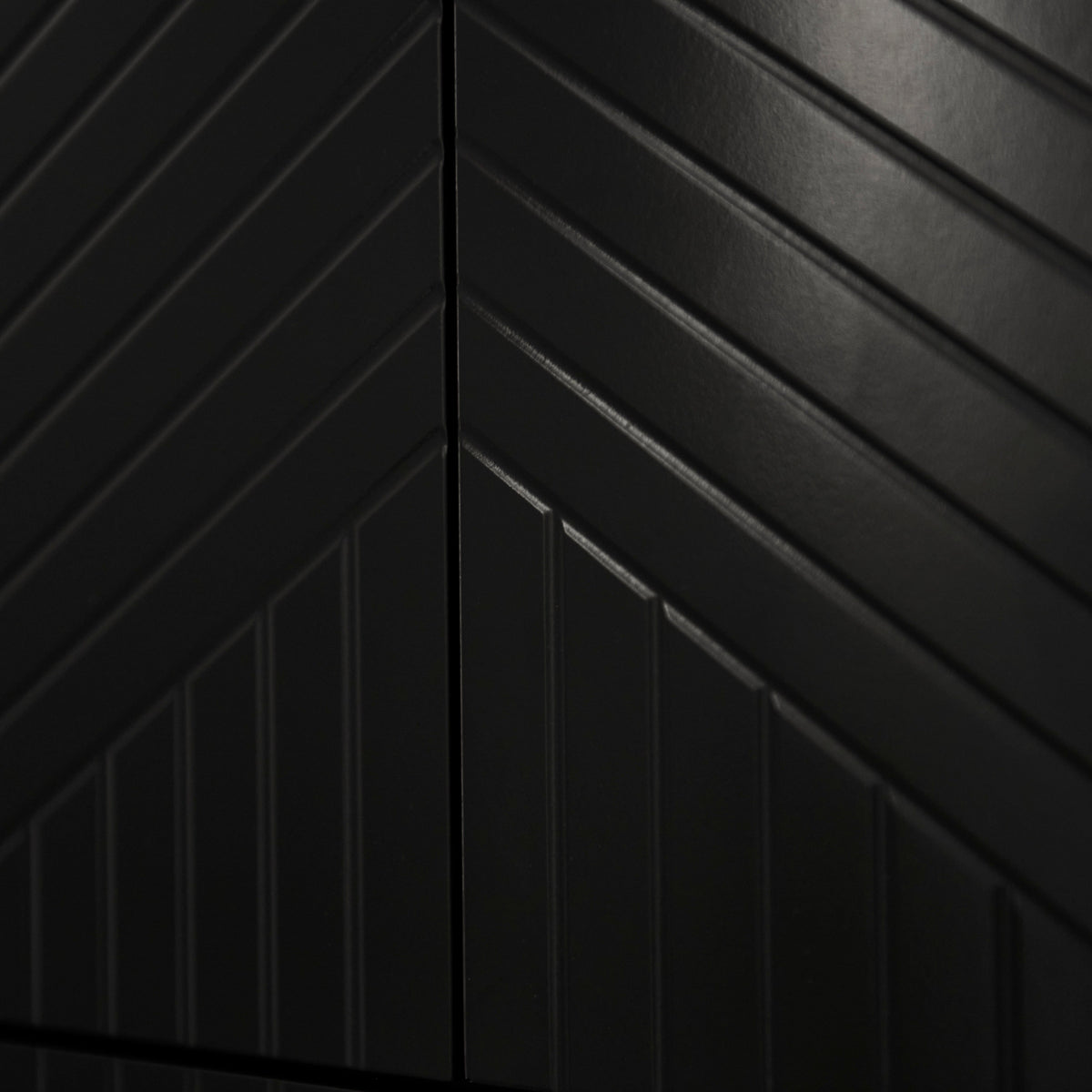 Jack 6 Drawers Chest of Drawers - Black
