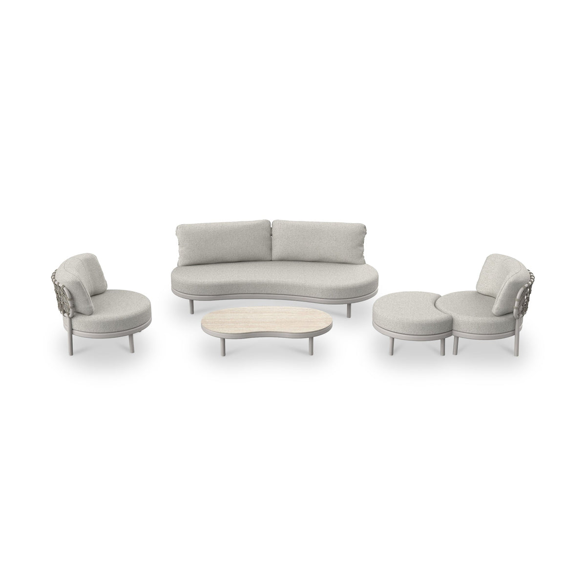 Koko 5 Seater Lounging Set
