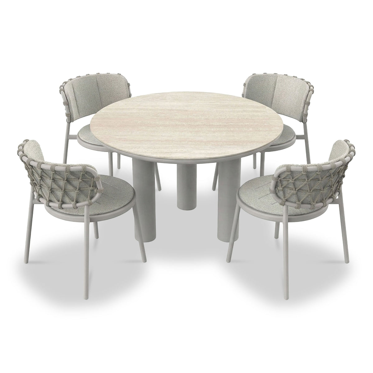 Koko 4 Seater Dining Table & Chairs