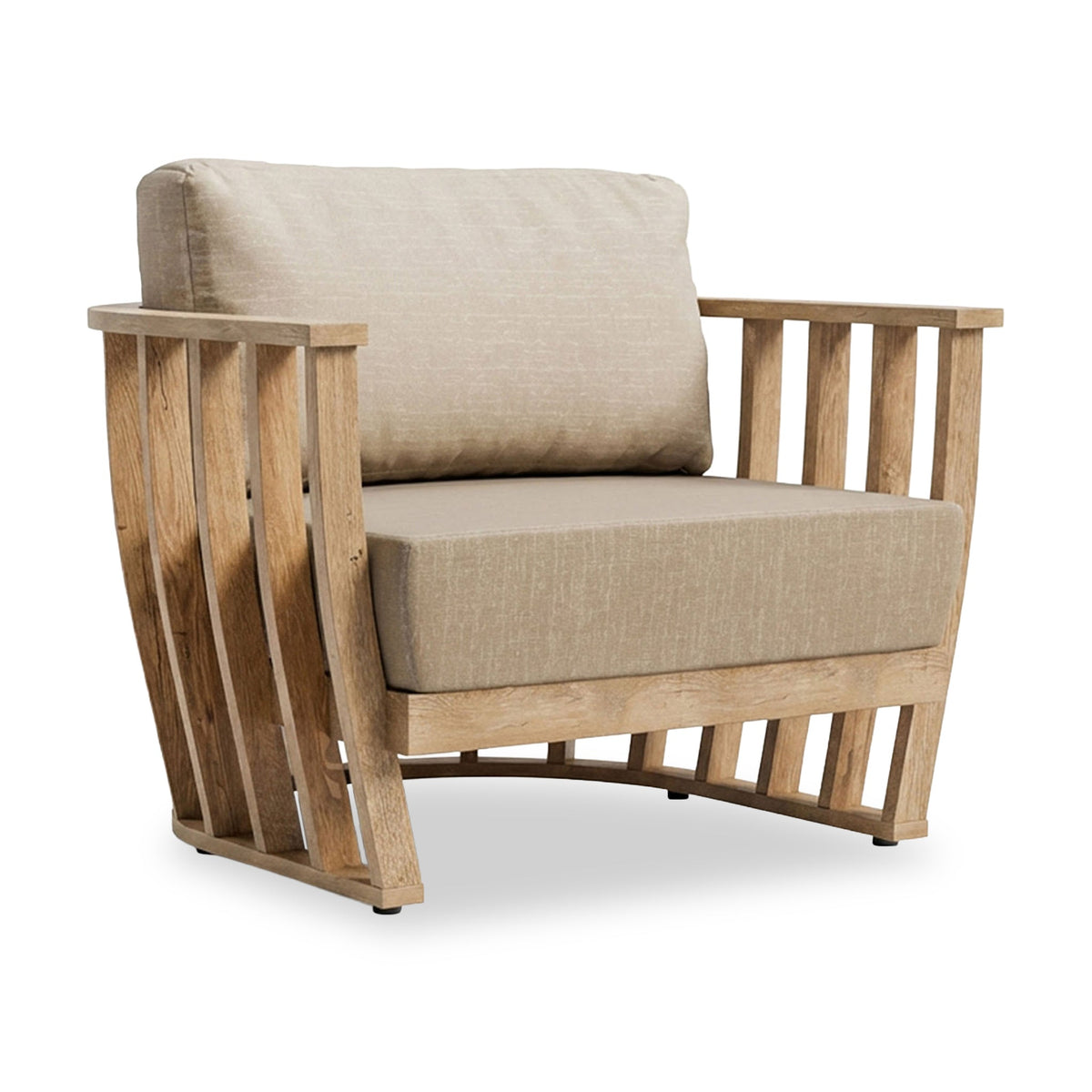 Lucca 5 Seater Acacia Lounging Set with Coffee Table
