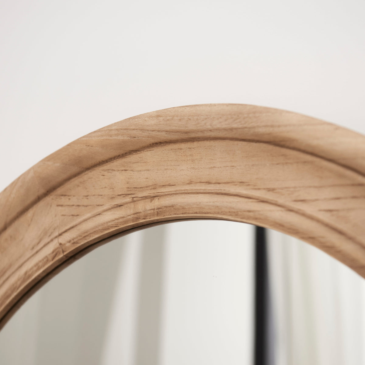 Langton 75cm Wooden Mirror - Natural