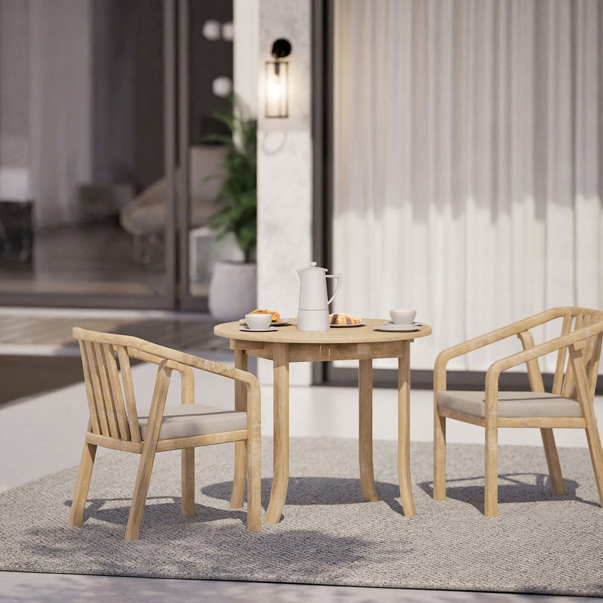 Maris 2 Seater Round Bistro Table
