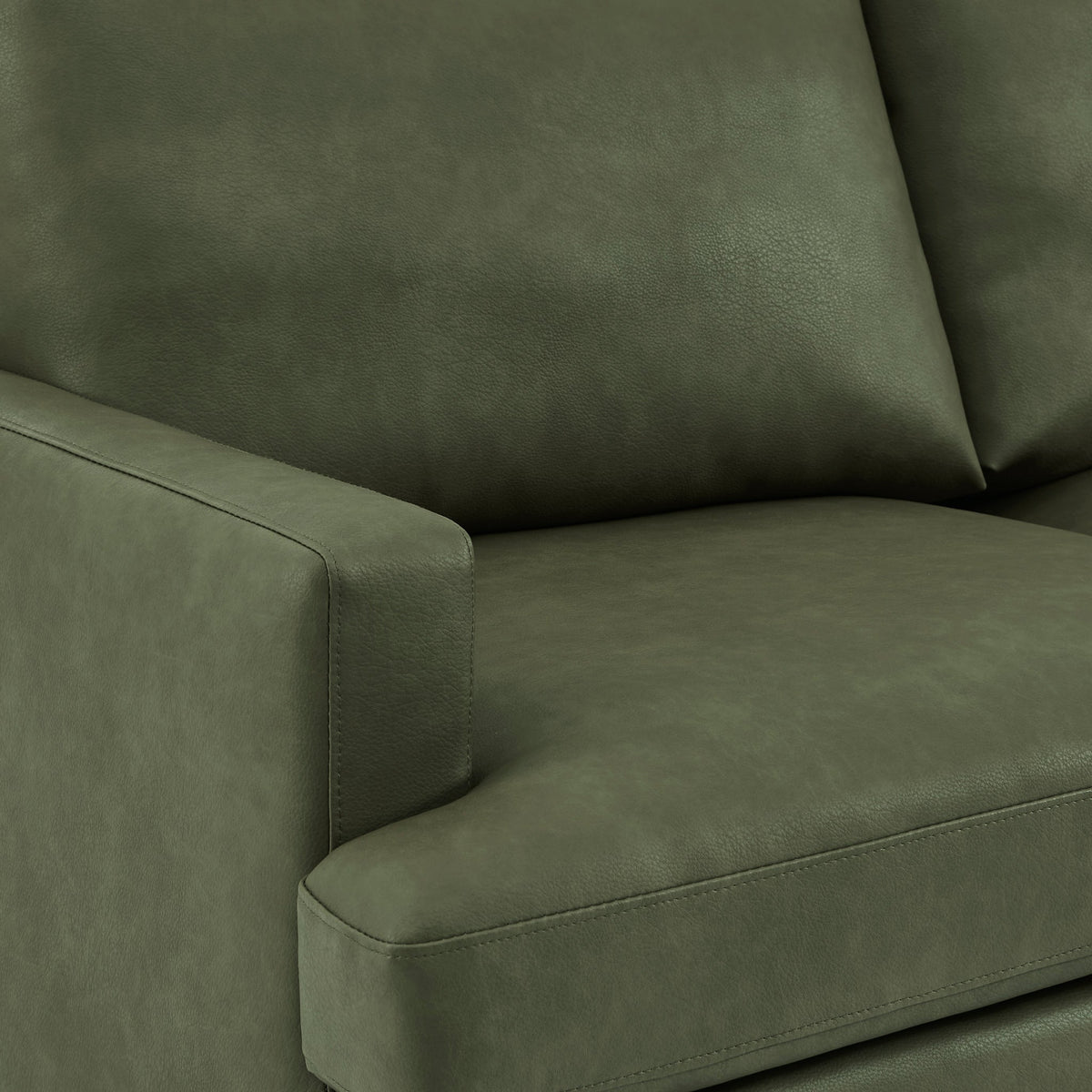 Max Faux Leather 3 Seater Sofa