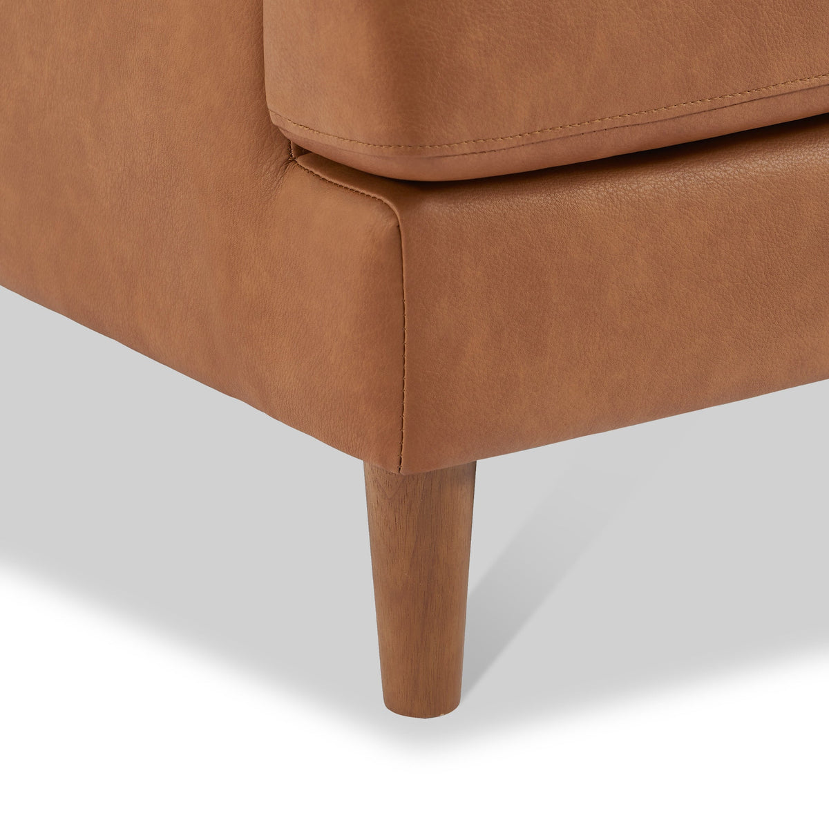 Max Faux Leather Corner Chaise Sofa
