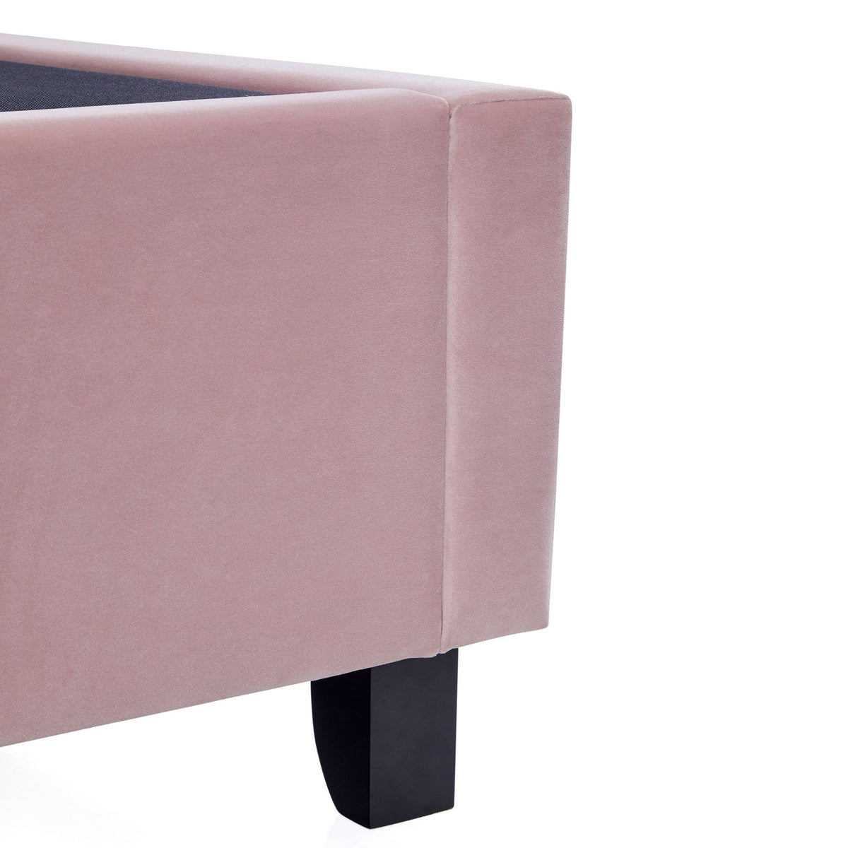 Francis Premier Velvet Ottoman Storage Bed Frame